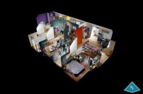 Pavillon avec 5 chambres, jardin et garage