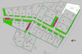 Terrain constructible en lotissement