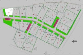 Terrain constructible en lotissement