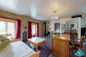 Maison en pierre rénovée