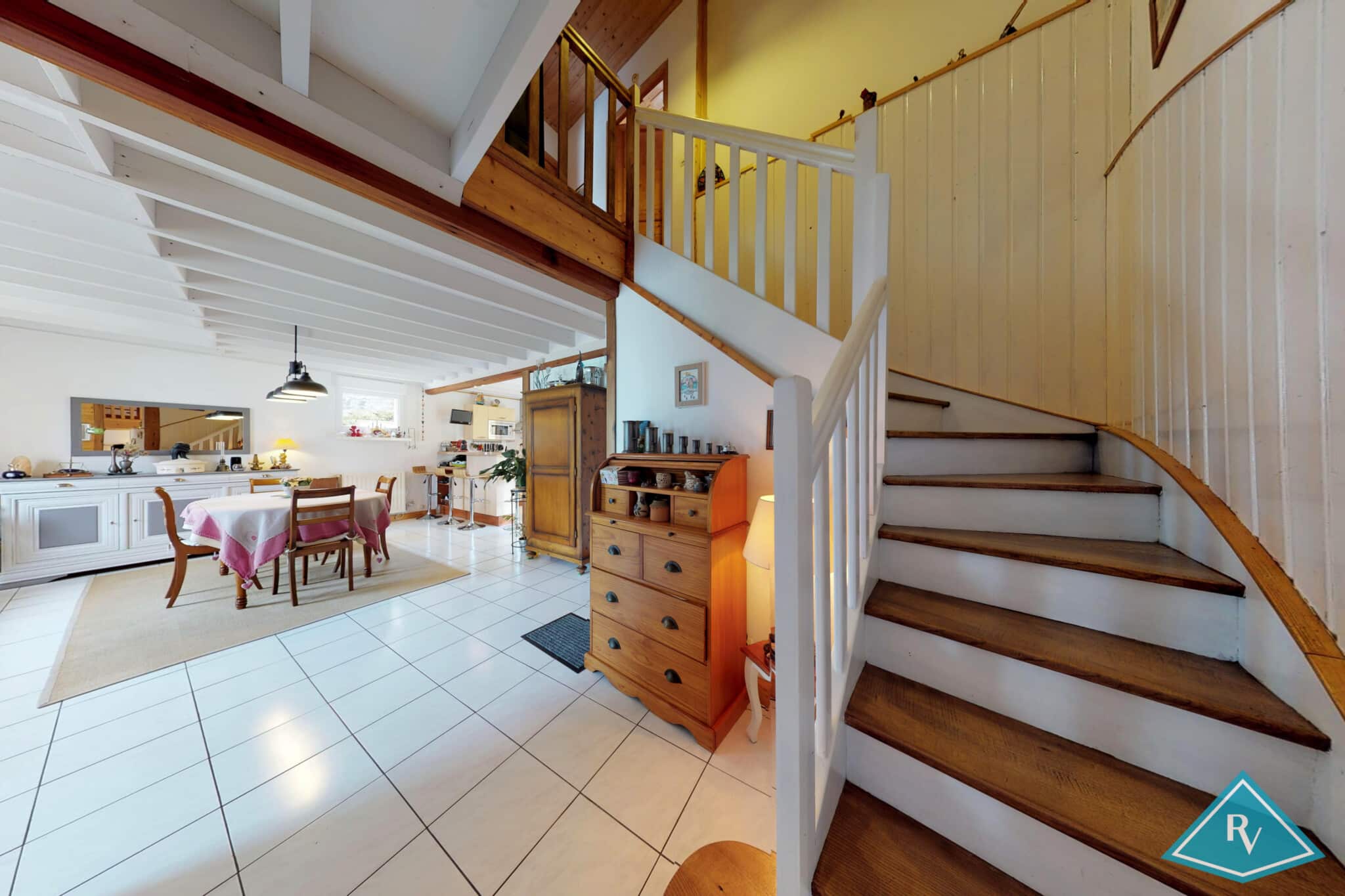 Maison en pierre rénovée