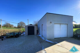 Maison contemporaine à toit plat