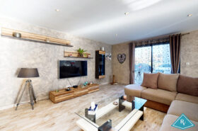 Maison contemporaine à toit plat