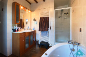 Maison de ville avec joli jardin