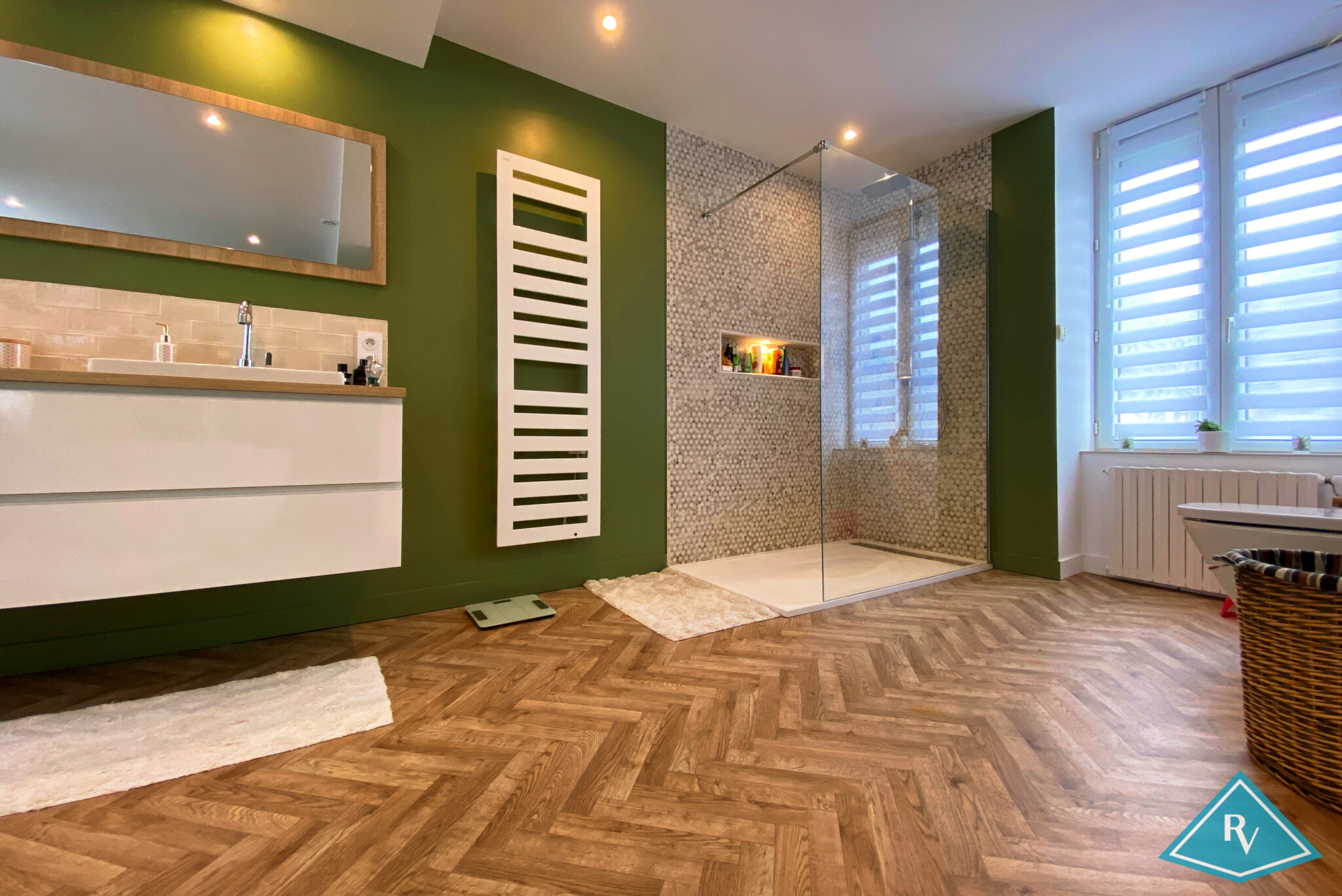 Maison de ville avec jardin et garage