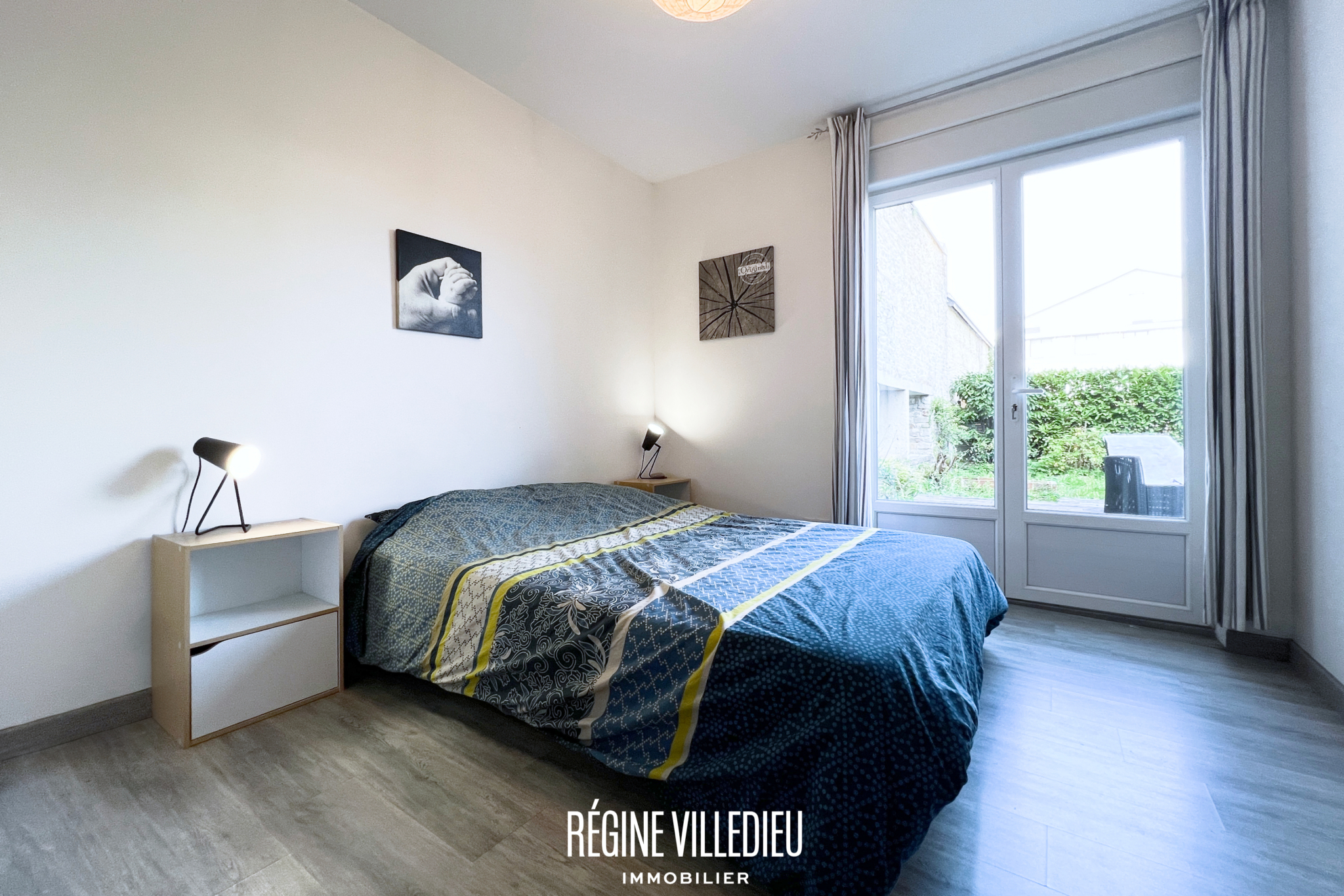 Appartement T3 meublé avec jardin