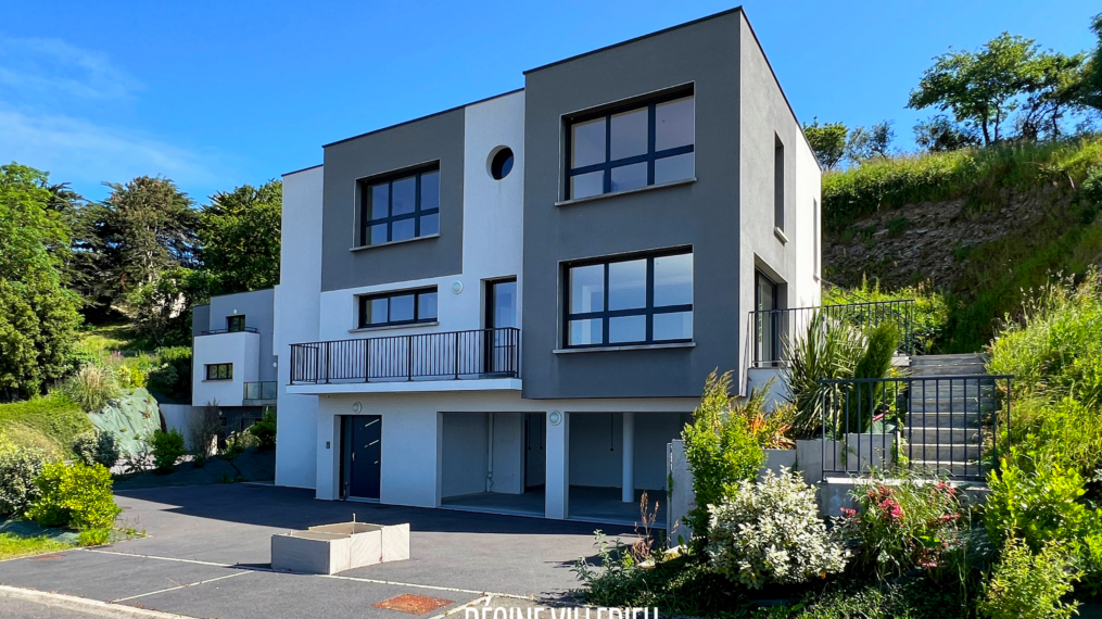 Maison d’architecte avec ascenseur