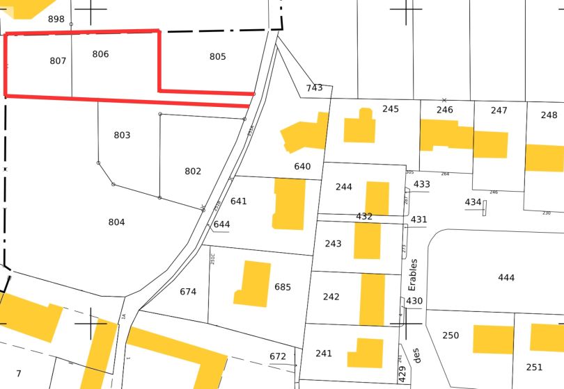 « LES JARDINS D’ALBA » Terrain viabilisé