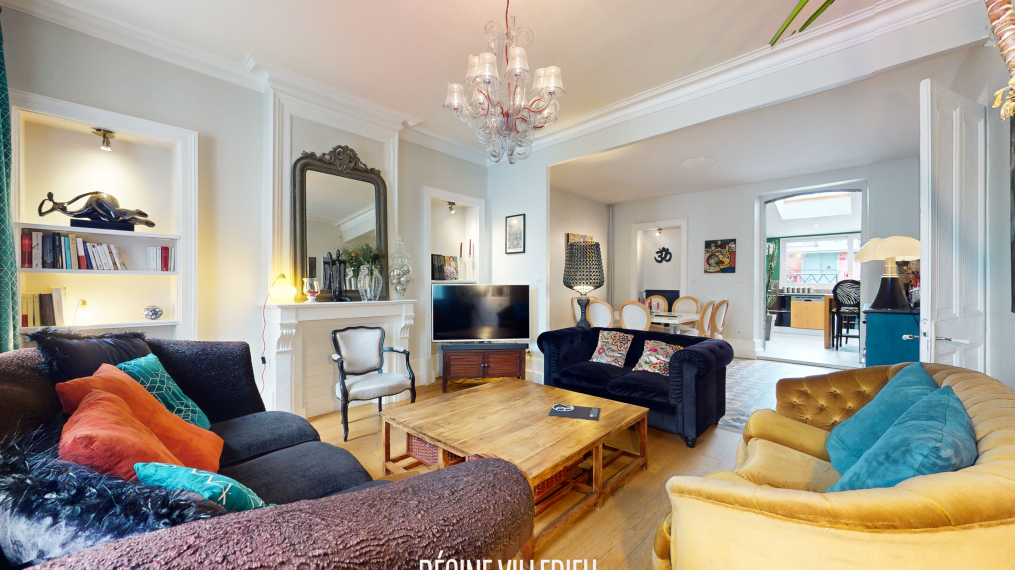 Maison de ville avec jardin