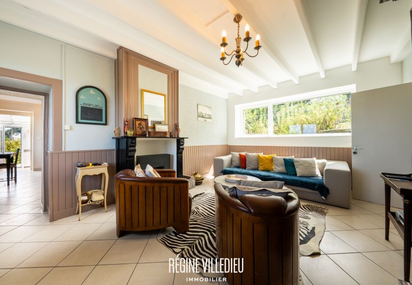 Maison avec vue mer et jardin