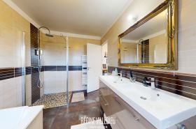 Maison contemporaine avec jardin et garage