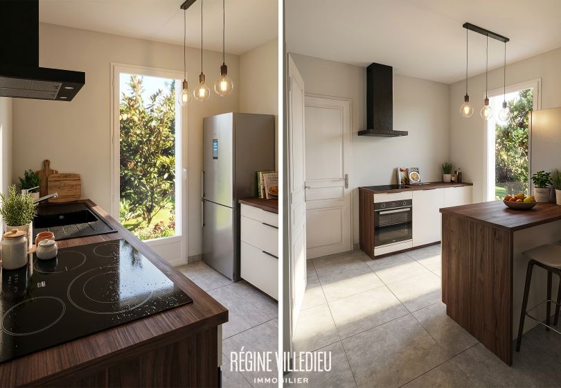 Maison avec jardin et garage