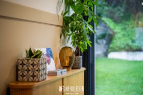 Maison avec autonomie de plain-pied et jardin