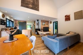 Maison avec autonomie de plain-pied et jardin