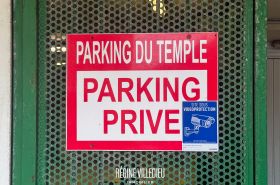 Une place de parking surveillée 24/24