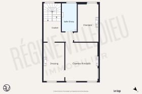 Maison cherbourgeoise avec jardin