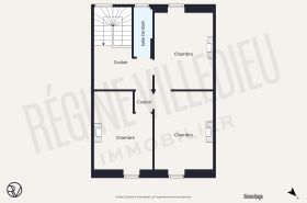 Maison cherbourgeoise avec jardin