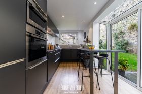 Maison cherbourgeoise avec jardin