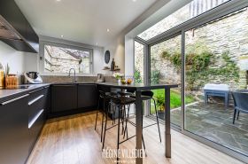 Maison cherbourgeoise avec jardin