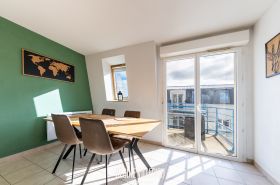 Appartement meublé avec balcon et parking