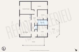 Maison avec jardin et garage