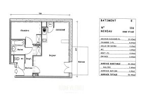 Appartement en résidence avec balcon et parking