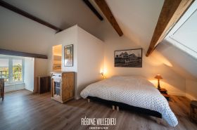 Maison de pêcheur sur le port de Barfleur