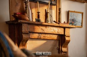 Maison de pêcheur sur le port de Barfleur