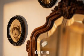 Maison de pêcheur sur le port de Barfleur