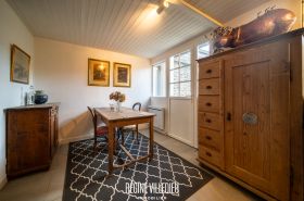 Maison de pêcheur sur le port de Barfleur