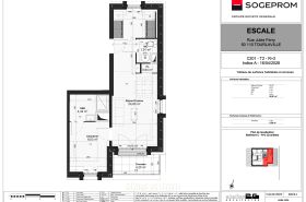 Appartement T2 en résidence neuve avec terrasse