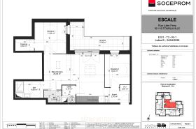 Appartement T3 en résidence neuve