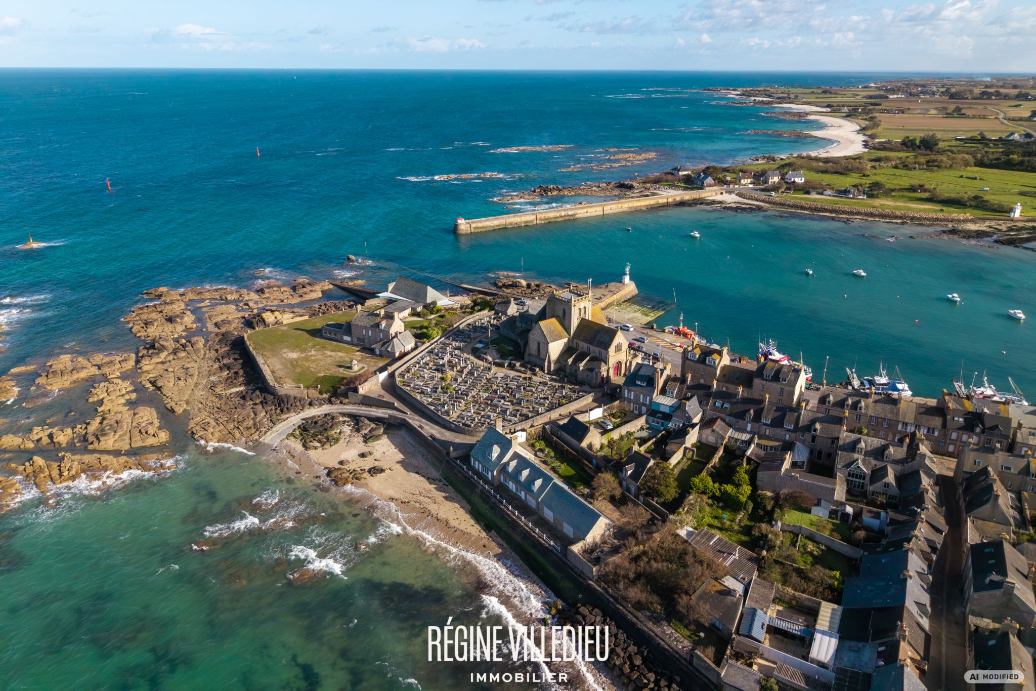 Maison de pêcheur à deux pas du port de Barfleur