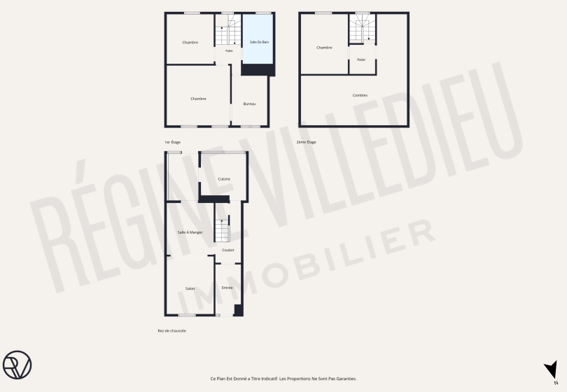 Maison de ville avec travaux et extérieur en centre ville