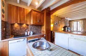 Maison de pêcheur avec terrasse proche du port de Barfleur